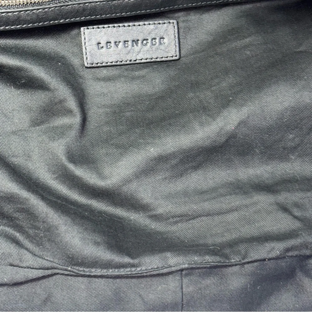 Levenger Men’s Black Leather Briefcase Executive, Entrepreneur